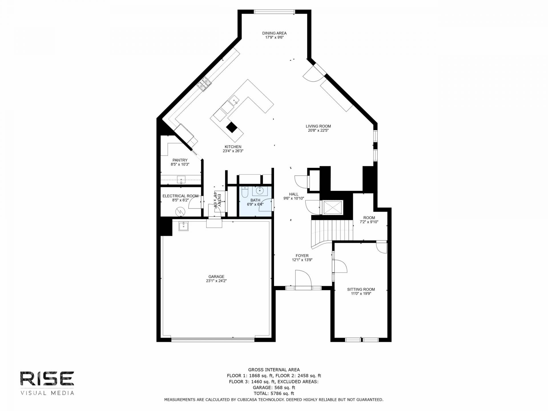 1st Floor Pine Tree Cottage