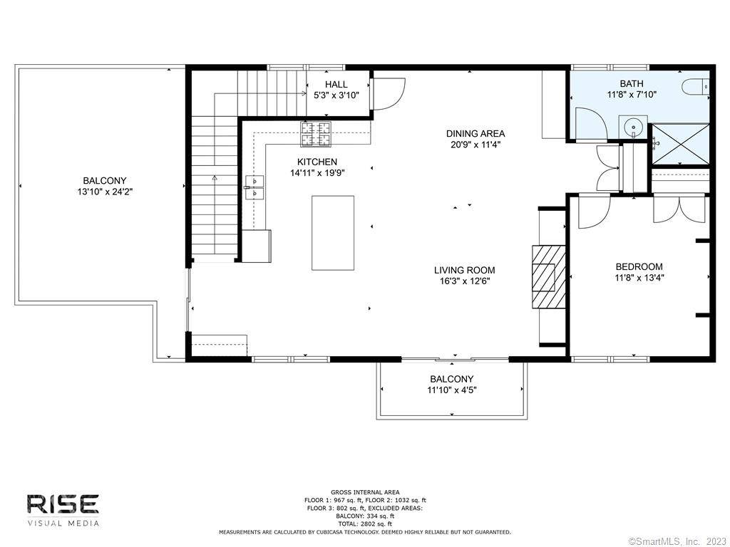 2nd Story Floor Plan