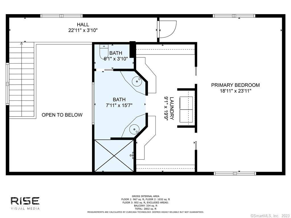 3rd Story Floor Plan