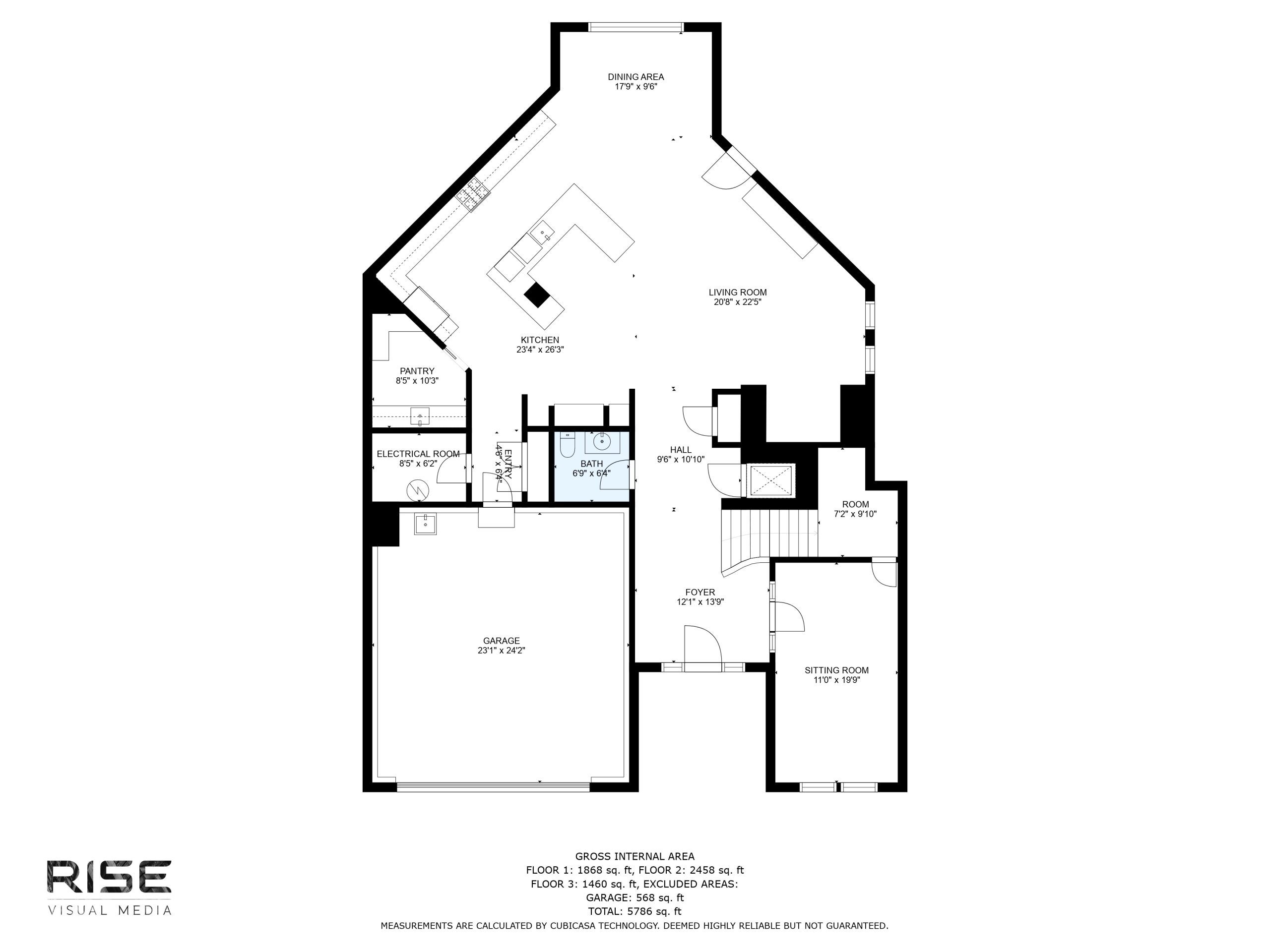 1st Floor Pine Tree Cottage