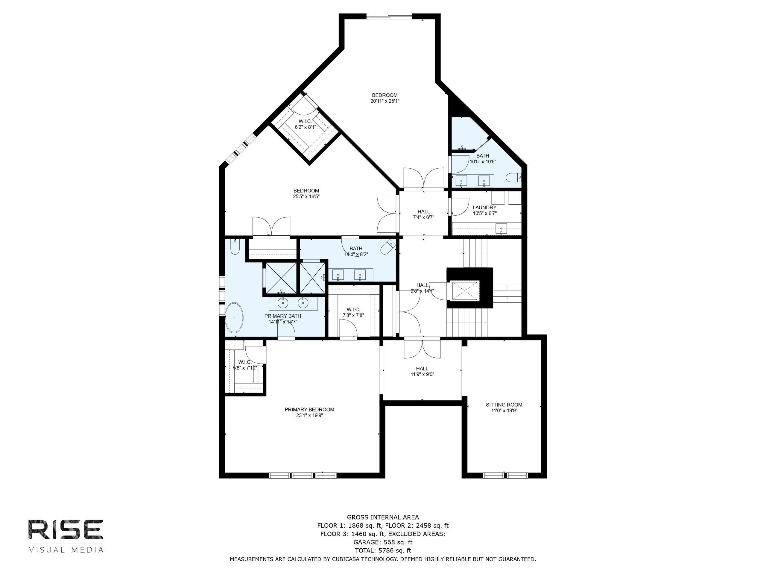2nd Floor Pine Tree Cottage