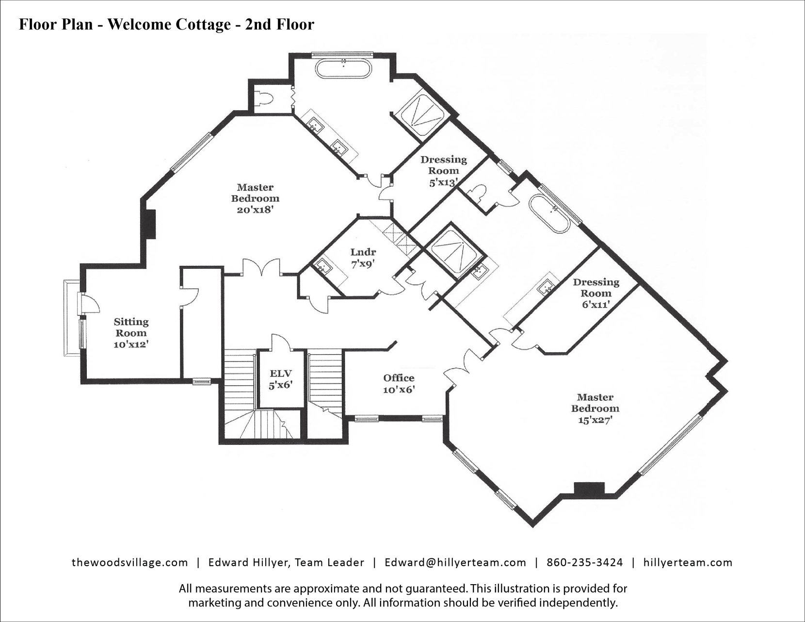 2nd Floor Welcome Cottage